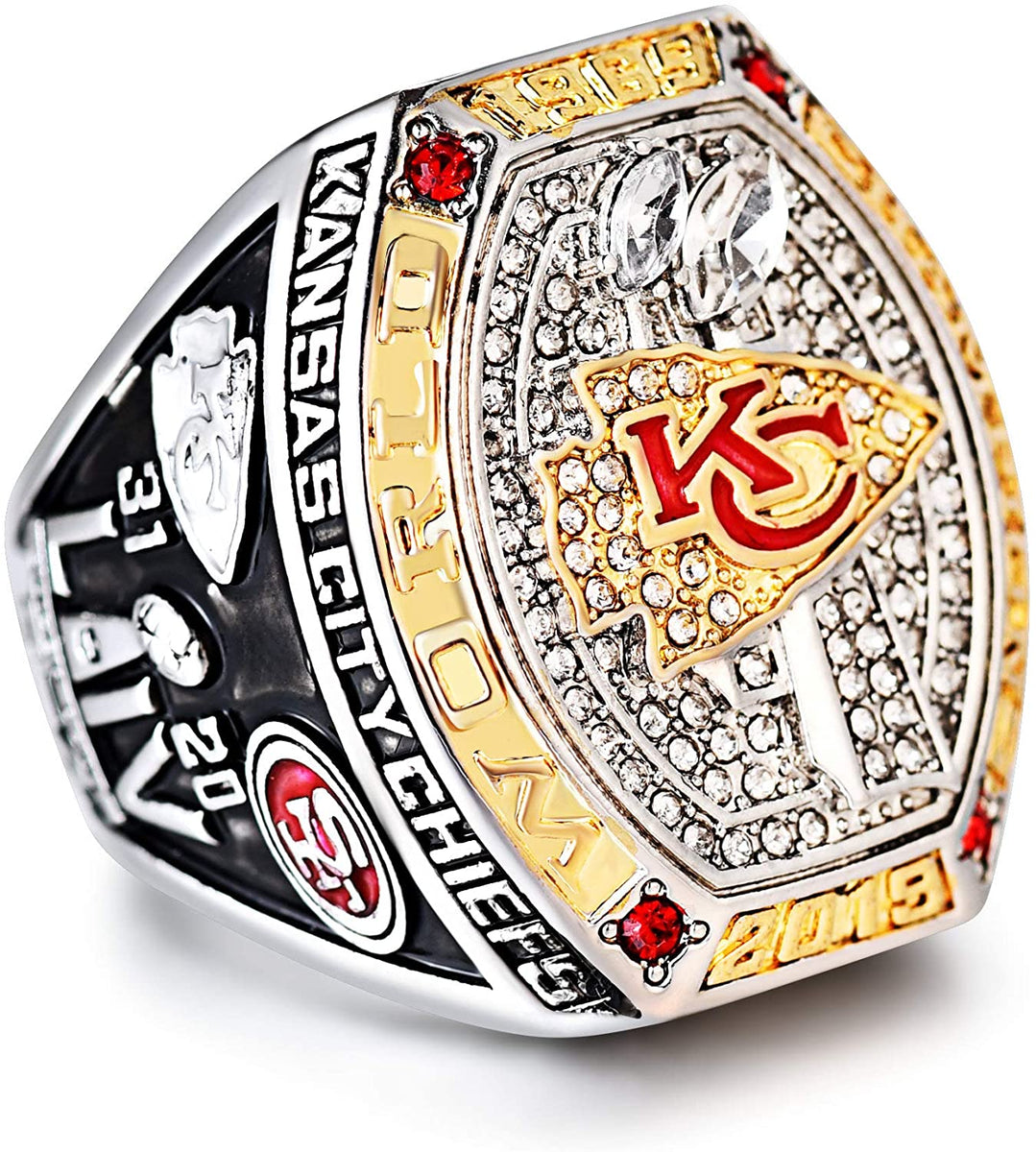 NFL 2020 Kansas City Chiefs Super Bowl Ring Championship gift for fans - 89  Sport shop