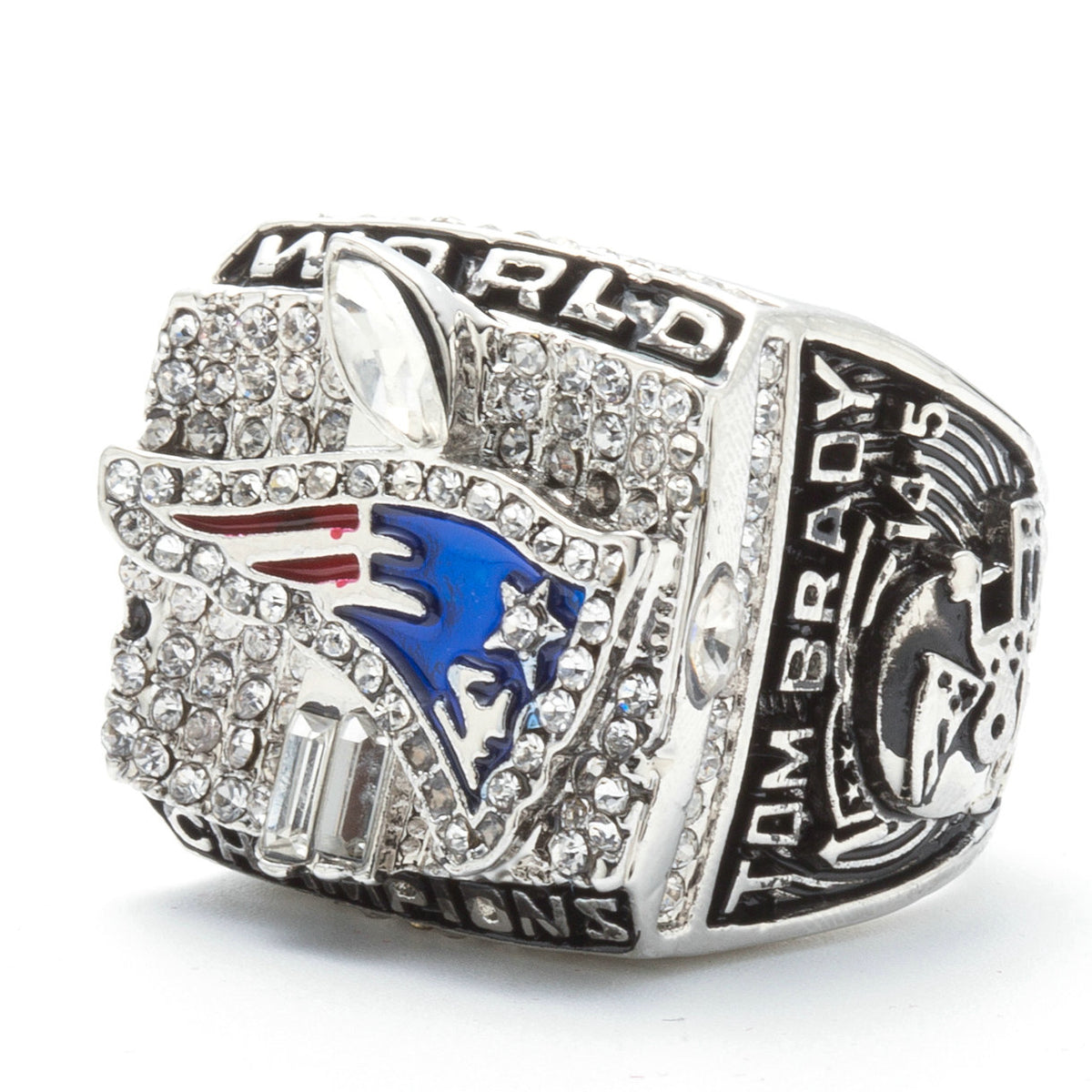 .com: New England Patriots Super Bowl XXXIX Replica Championship Ring  Shadowbox w/Tom Brady Card : Collectibles & Fine Art