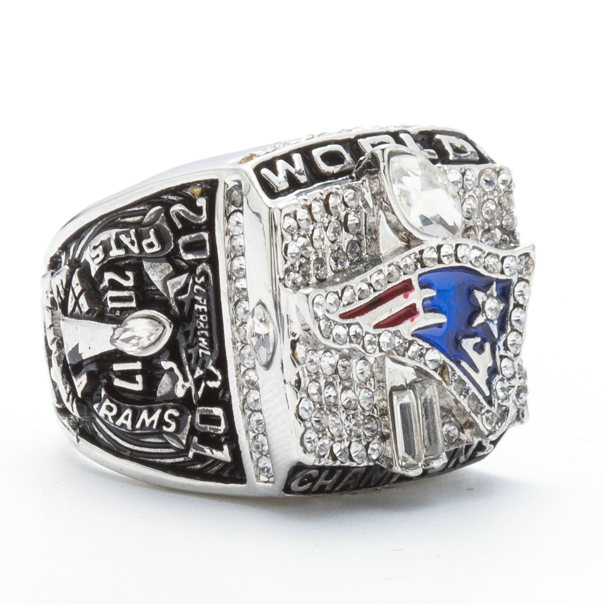 Lot Detail - 2001 New England Patriots Super Bowl XXXVI Ring With