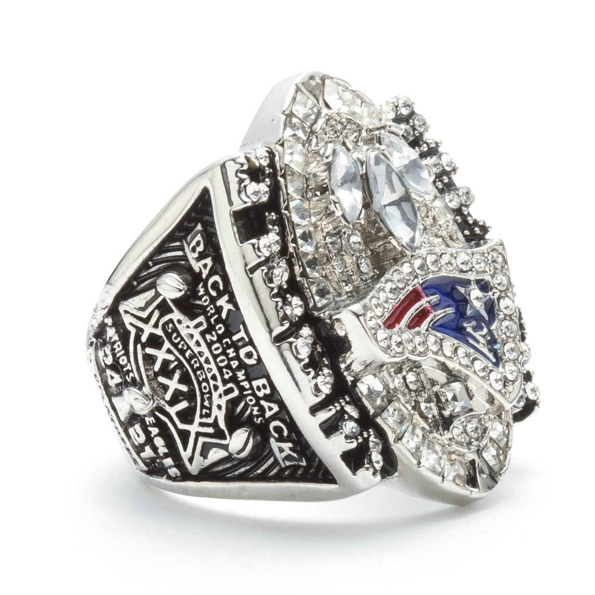 Lot Detail - New England Patriots Super Bowl XXXIX Championship Ring (2004  Season)