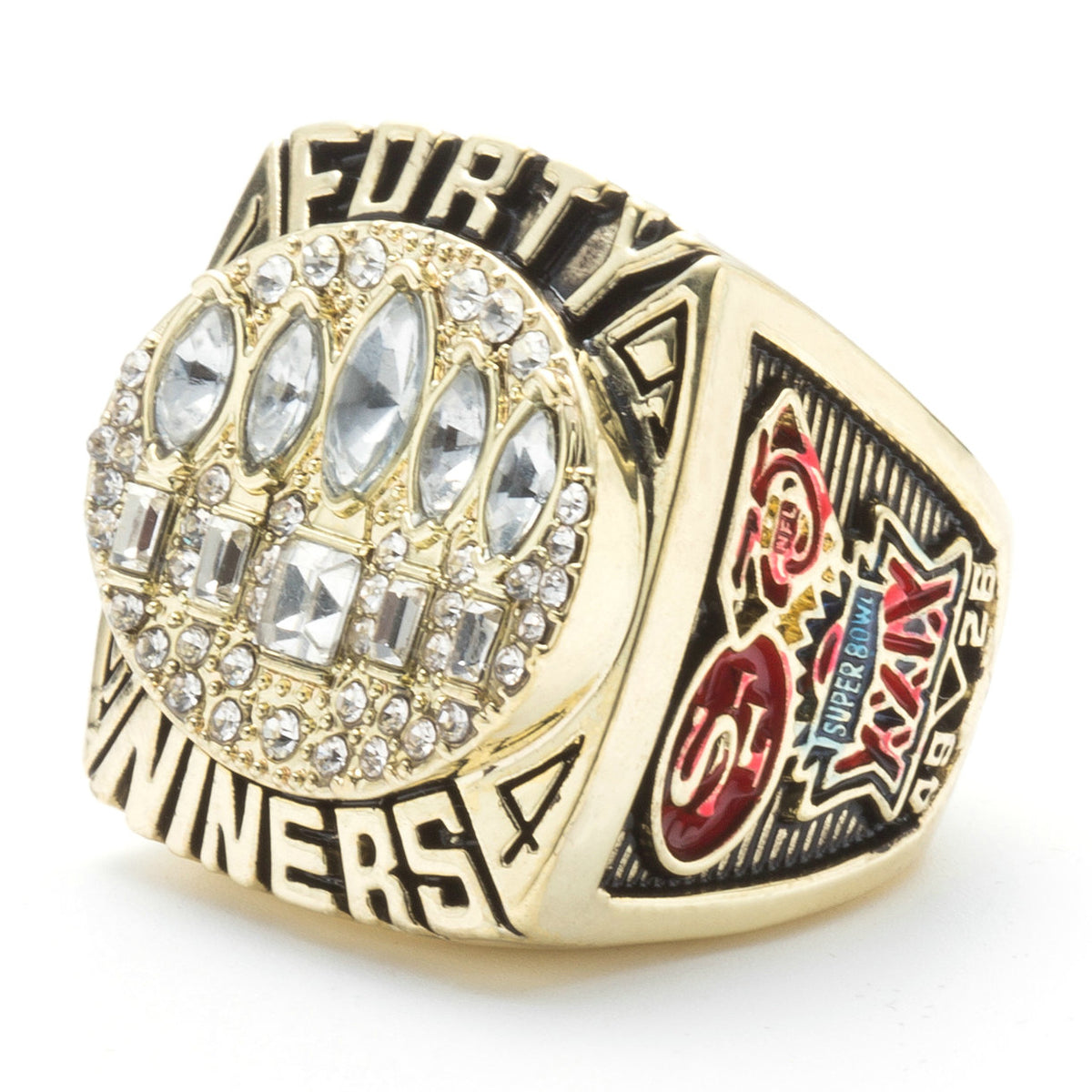 San Francisco 49ers 1995 Super Bowl Championship Replica Ring – Pro Am  Sportswear Sudbury