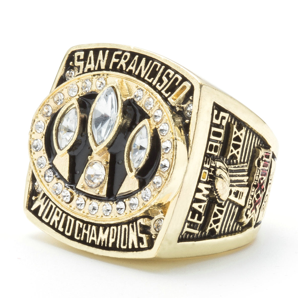 San Francisco 49ers 1988-89 Replica Ring. Superbowl Champions