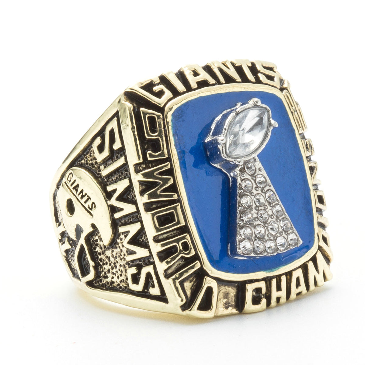 New York Giants Championship 8 Rings Set - Mik Shop