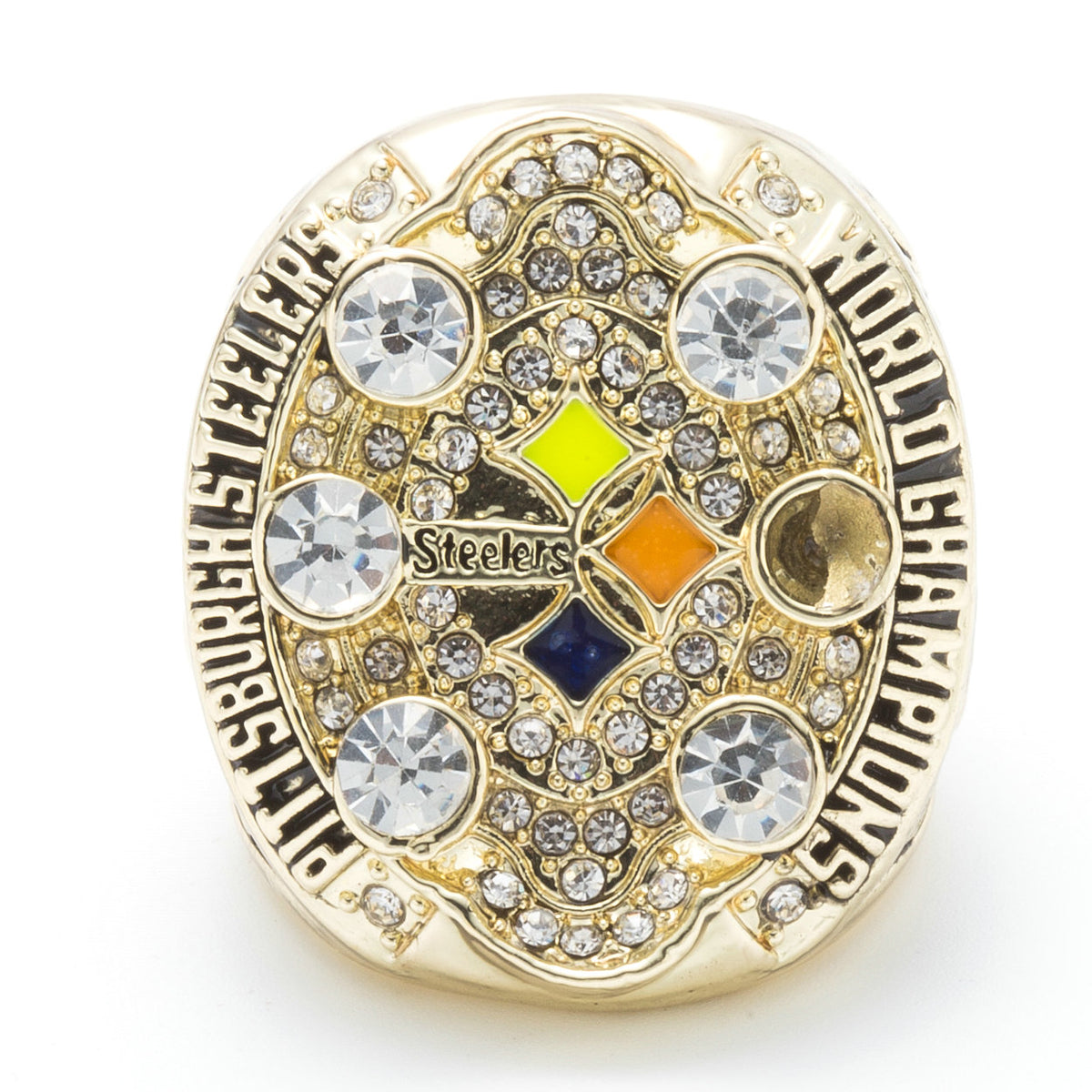 2008 Pittsburgh Steelers Super Bowl Championship Ring - Standard Serie –  Foxfans Ring Shop