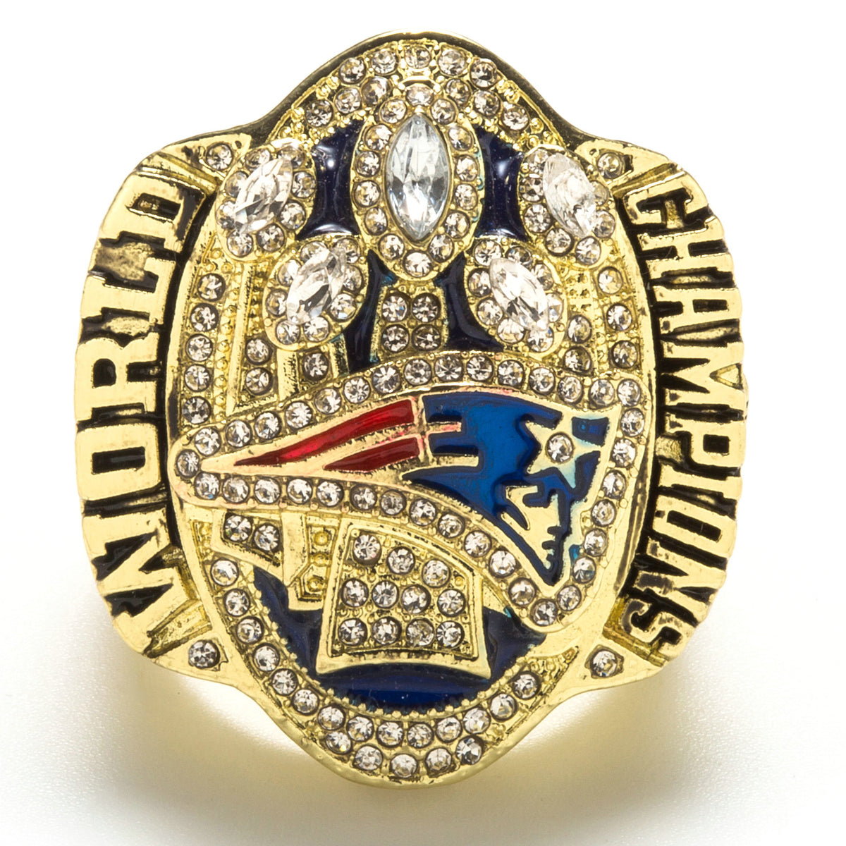 NFL 2018 New England Patriots Super Bowl Championship Ring Yellow Gold  Plated Replica – LoveChampionRing