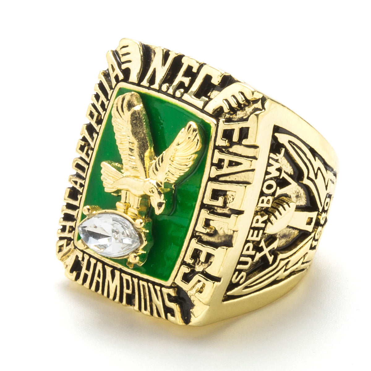 NFC 2004 PHILADELPHIA EAGLES NATIONAL FOOTBALL CHAMPIONSHIP RING Repli –  LoveChampionRing