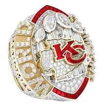 NFL 2023-2024 Kansas City Chiefs Super Bowl Championship Ring Replica with Gift Box for Fans