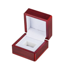FREE SHIPPING-One Ring Wooden Championship Rings Display Case Box