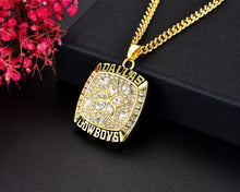 NFL 1995 Dallas Cowboys Super Bowl Championship Necklace Pendant Collectible Gift for Fans