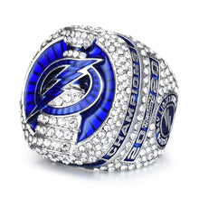 2020 Tampa Bay Lightning Stanley Cup Champions Ring with Championship Ring Box Champions for Fans Gift Collection