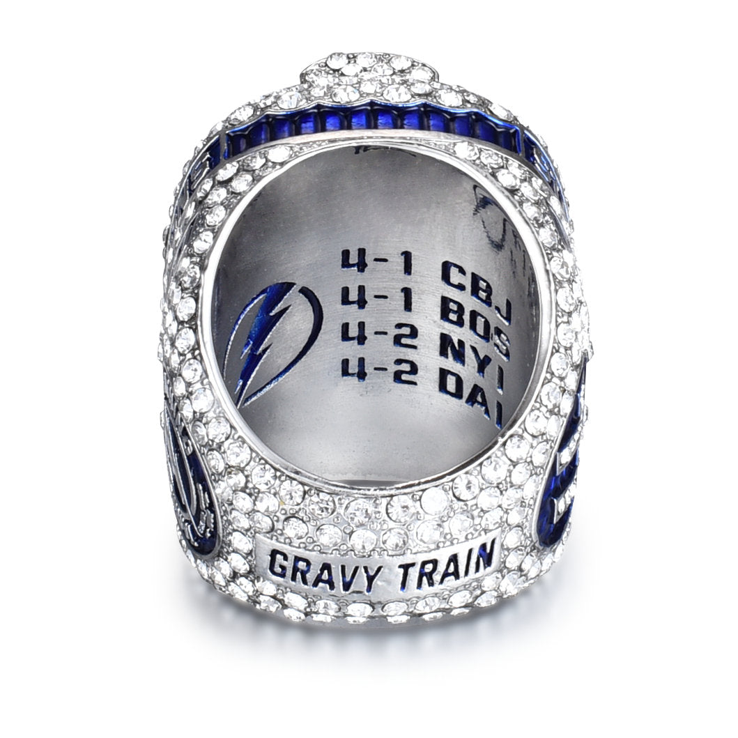 2020 Tampa Bay Stanley''Cup Champions Ring with Championship Ring