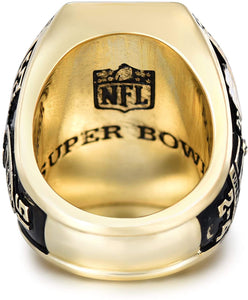 NFL Replica 2019-2020 Kansas City Chiefs Super Bowl Championship Ring Replica with Gift Box for Fans
