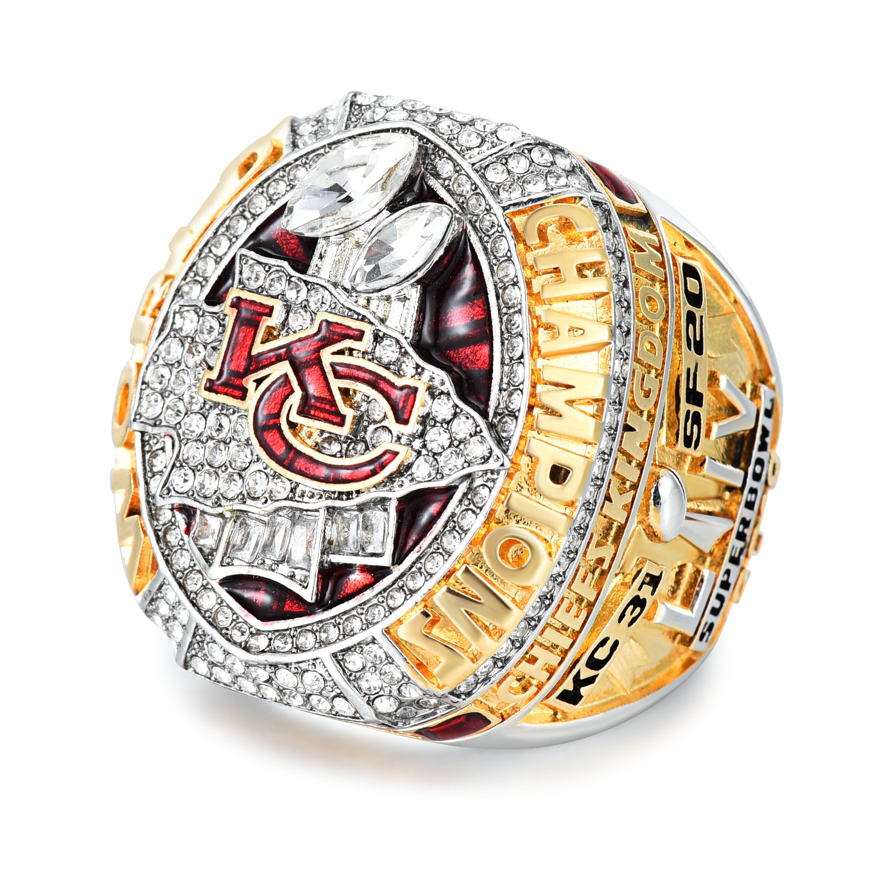 Chiefs unveil new Super Bowl rings