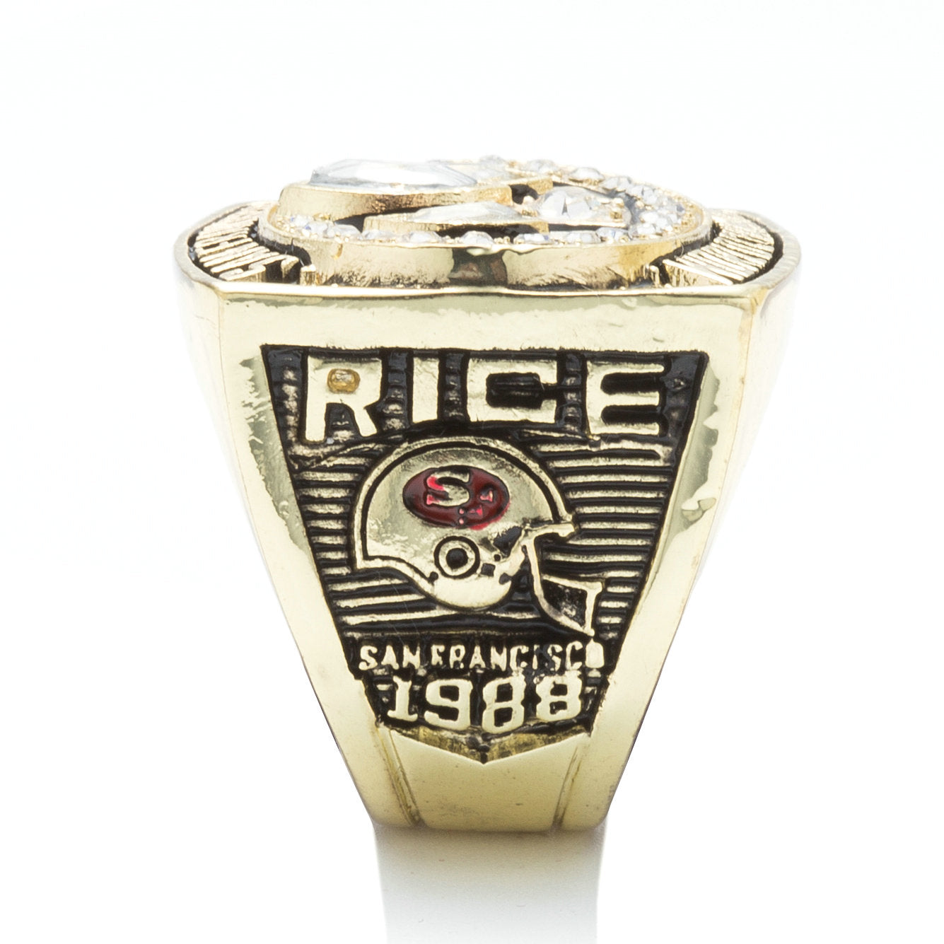 San Francisco 49ers Classic Goldplated NFL Ring — Sports Jewelry