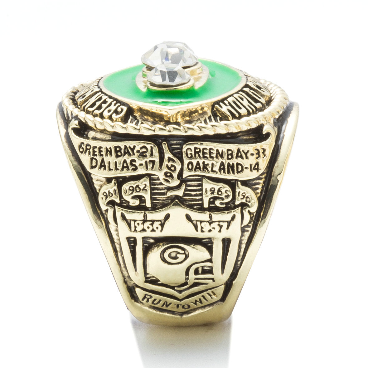 NFL 1967 GREEN BAY PACKERS SUPER BOWL II WORLD CHAMPIONSHIP RING Repli –  LoveChampionRing