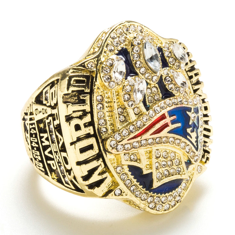 NFL 2018 New England Patriots Super Bowl Championship Ring Yellow Gold  Plated Replica – LoveChampionRing