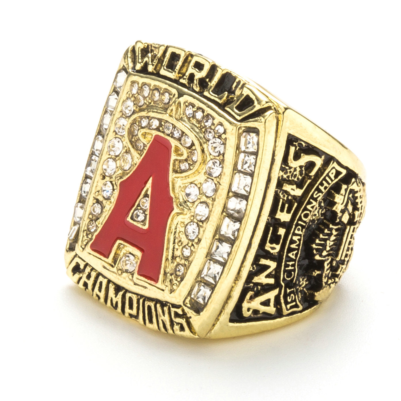 2002 California Angels World Series Wife's Ring. Baseball