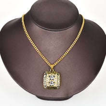 NFL 1977 Dallas Cowboys Super Bowl Championship Necklace Pendant Collectible Gift for Fans